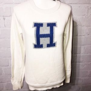Tommy Hilfiger “H” in hearts pattern   C37